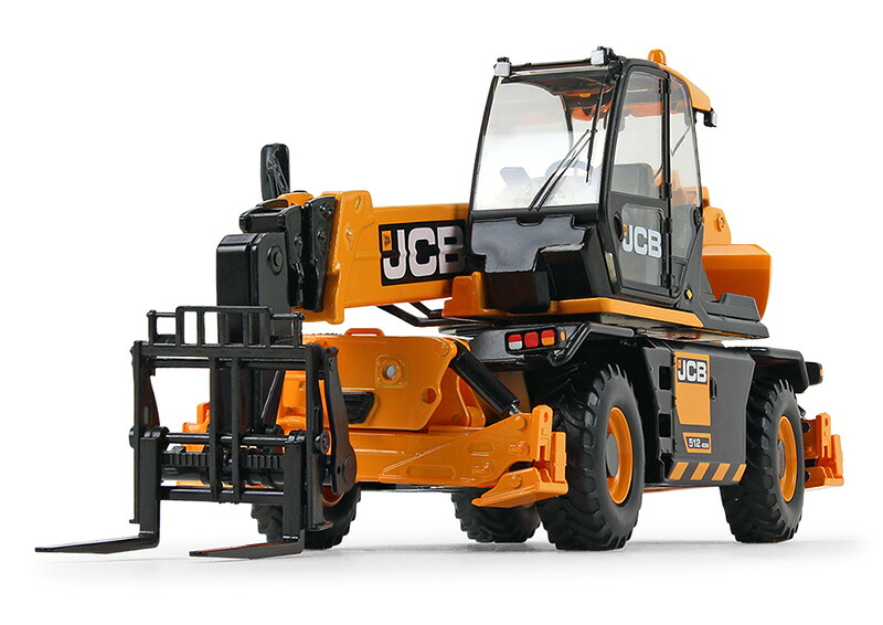 JCB 512-83R 回転式テレスコピックテレハンドラー / First Gear 1/34 建設機械模型 工事車両｜ラストホビー