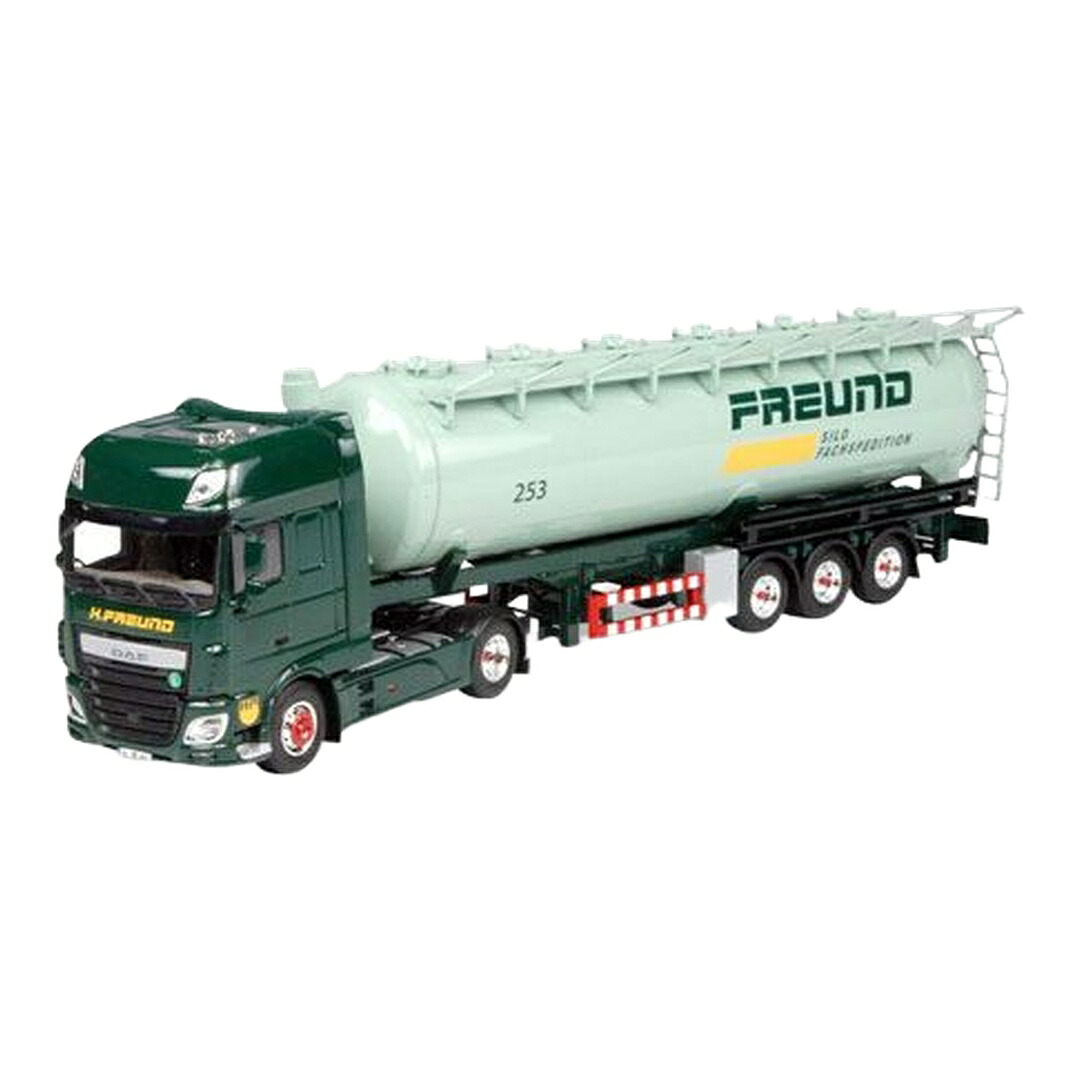 Freund DAF XF Euro 6 SSC サイロセミトレーラー / Herpa 1/87 ミニカー トラック模型｜ラストホビー