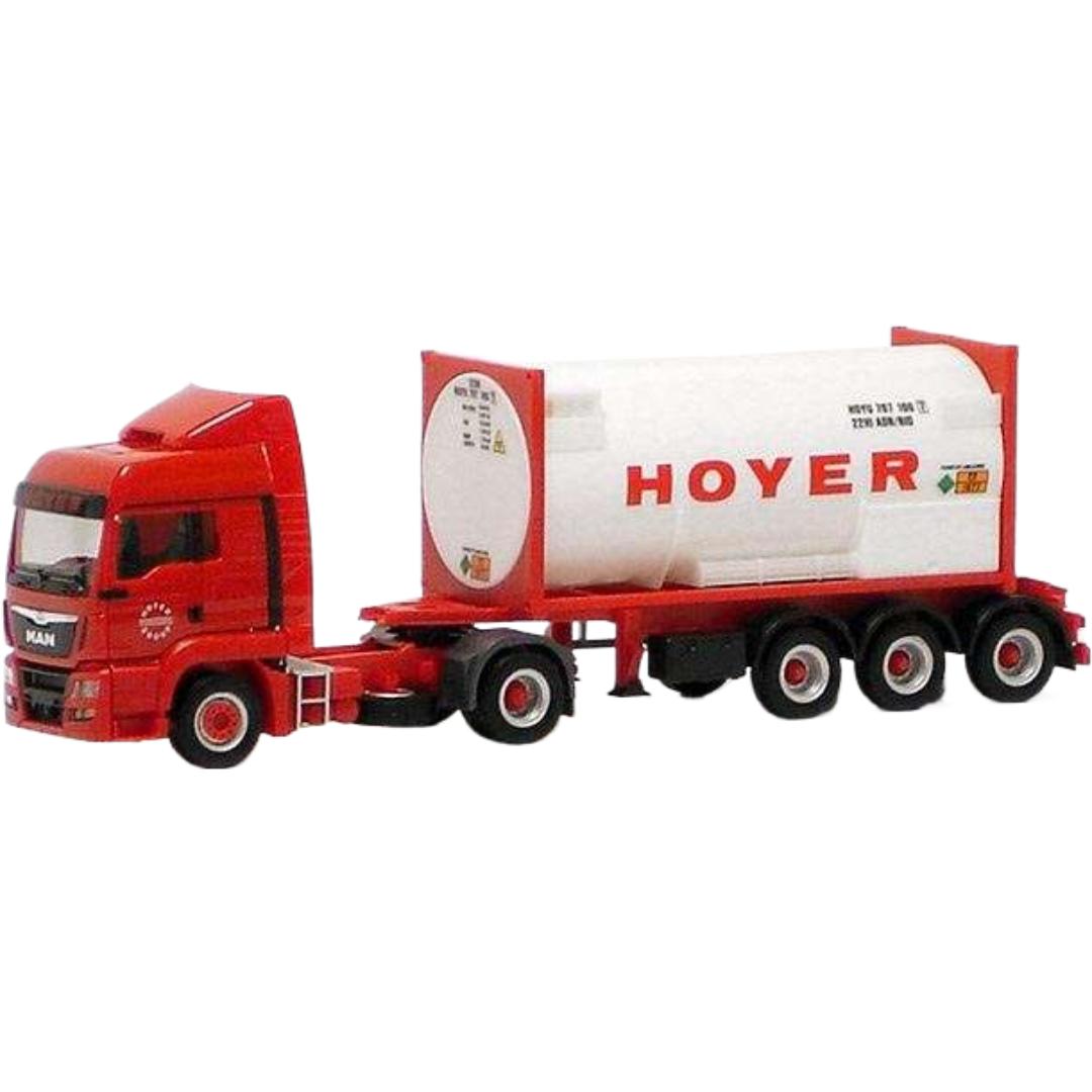 MAN TGS LX E6 ガスタンク トラック / Herpa 1/87 建設機械模型 工事車両
