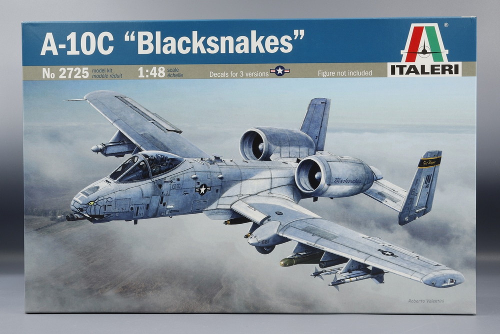 A-10C「ブラックスネークス」モデルキット/ ITALERI 1/48 模型 プラモデル
