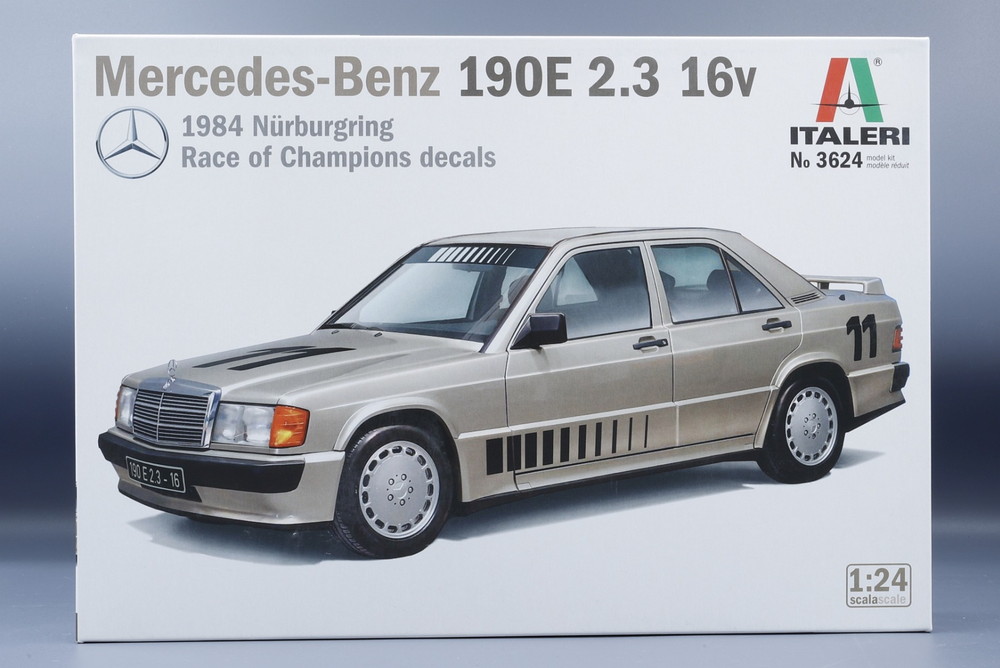 Mercedes-Benz 190E モデルキット/ ITALERI 1/24 模型 プラモデル