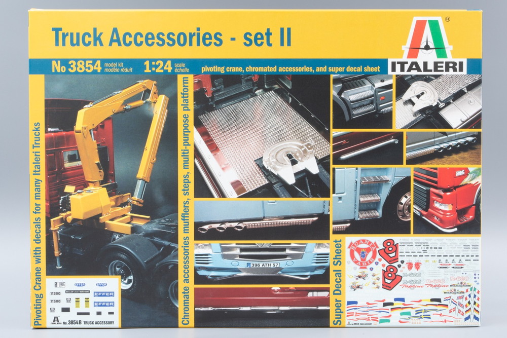 貨物自動車付属物 II 模範例一揃いの道具/ ITALERI 1/24  ひな形 プラモデル 乗り物のおもちゃ-車-ミニカー・トイカー