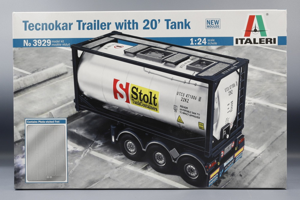Tecnokar トレーラー 20フィートタンク付き モデルキット/ ITALERI 1/24 模型 プラモデル 12,464円