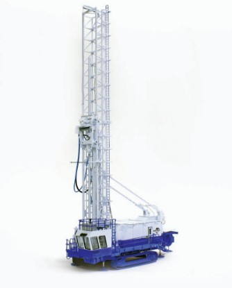 Bucyrus 49R ブラストドリル ホワイト-ブルー/ホワイトマスト Fording Coal / TWH 1/50 建設機械模型 工事車両 77,715円