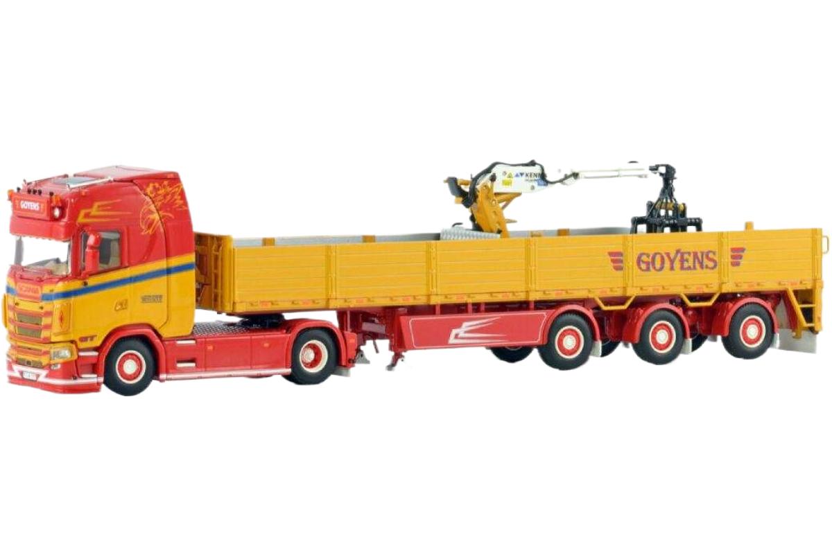 スカニア S ハイライン CS20H 4x2 トラック ブリック / WSI 1/50 建設機械模型 工事車両