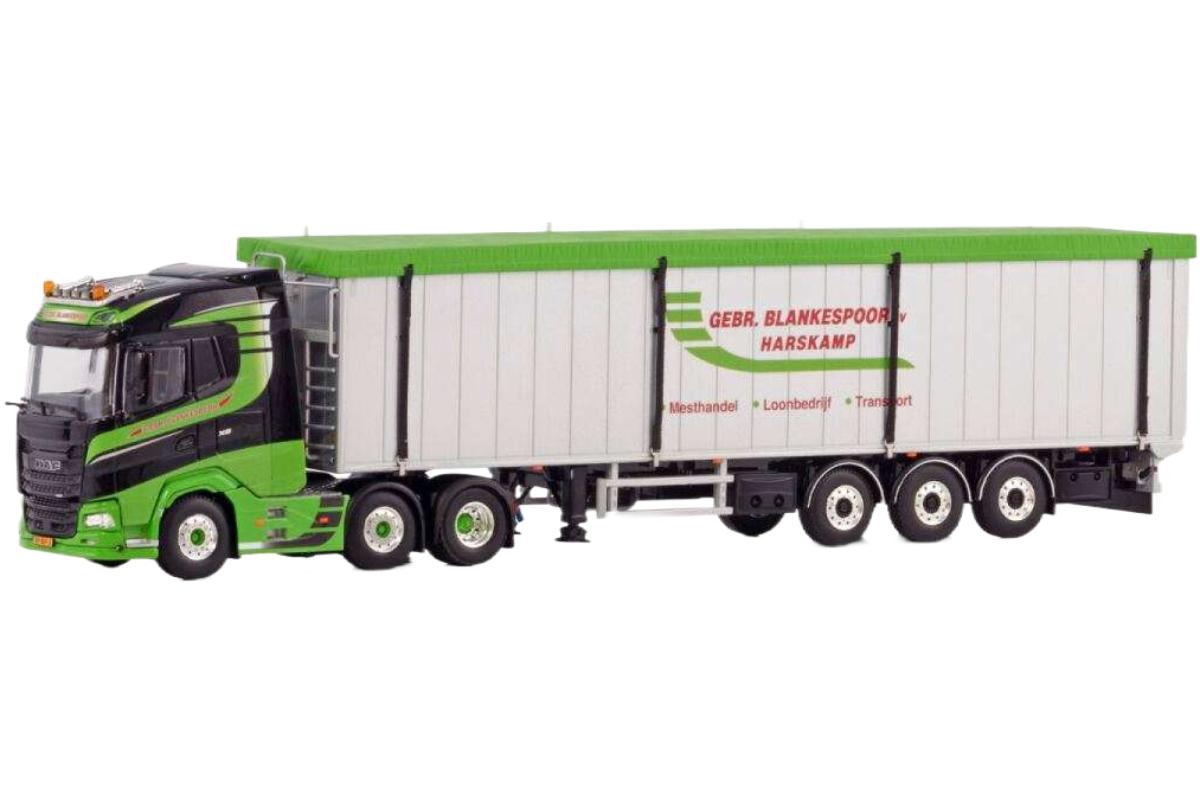 DAF XG 6x2 ツインステア トラック / WSI 1/50 建設機械模型 工事車両