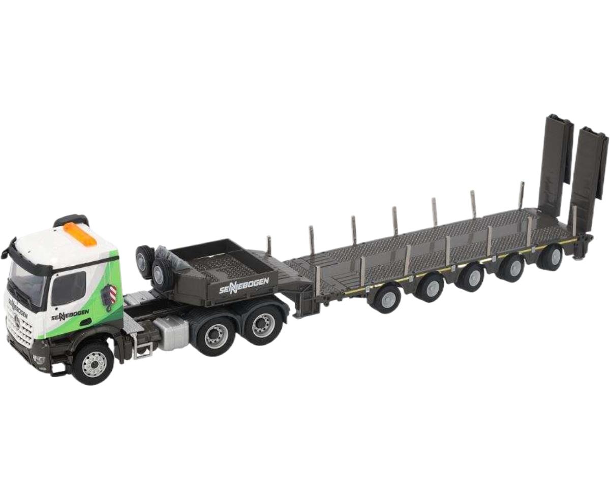 Conrad Sennebogen Mercedes Benz Arocs 3軸 トラック / Conrad 1/50 建設機械模型 工事車両|ラストホビー