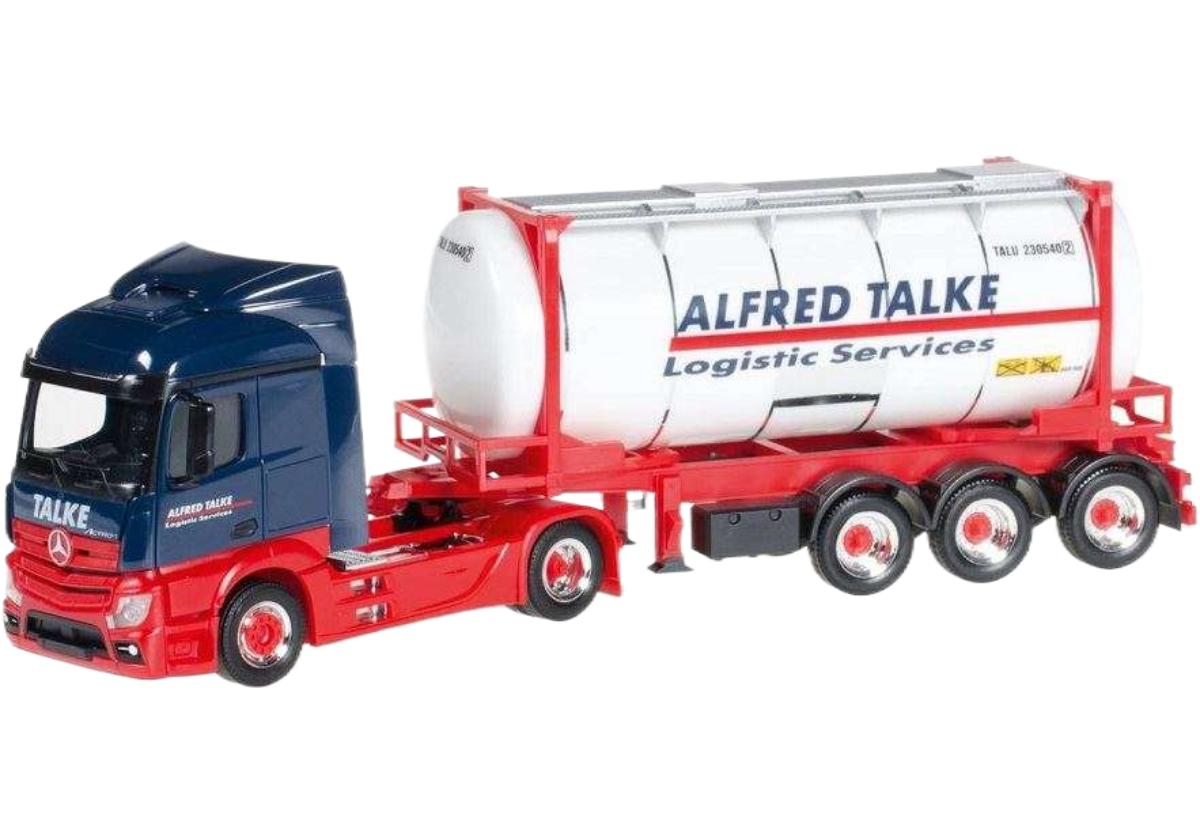 Talke Mercedes Benz ActStreamspace トラクター / Herpa 1/87 作り上げる機械類ひな形 工事鉄道車両 ミニカー・トイカー-おもちゃ