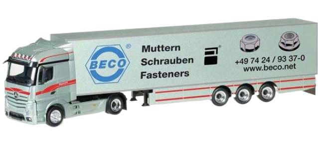 Bagemuhl Mercedes-Benz ActStreamspace トラック / Herpa 1/87 建設機械模型 工事車両｜ラストホビー