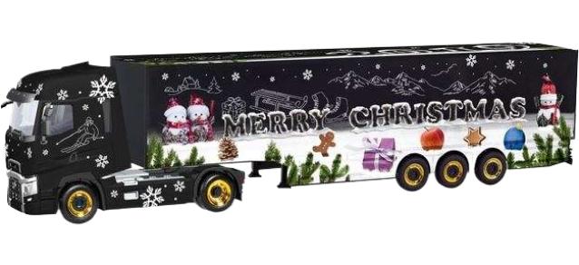クリスマス トラック 2019 Renault T / Herpa 1/87 建設機械模型 工事車両
