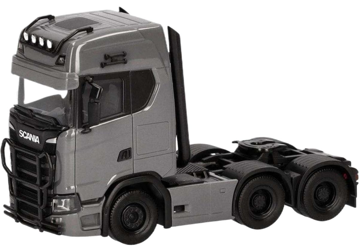 Scania CS20固定ディスク 薄墨色 314053 005 トラクター / Herpa 1/87 作り上げる機械類ひな形 工事鉄道車両 車-ミニカー・トイカー-乗り物のおもちゃ