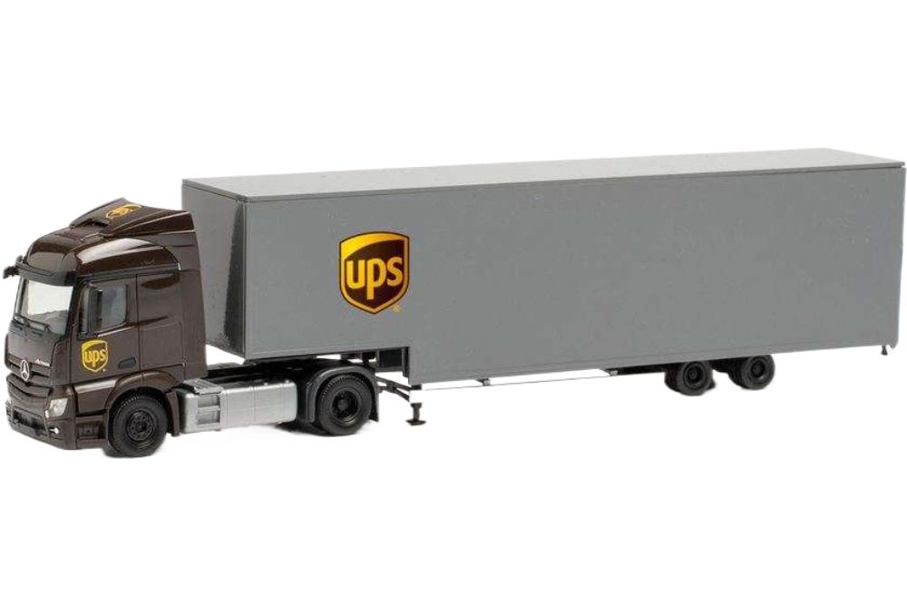 UPS Mercedes Benz ActStreamspace 2.3 トラック / Herpa 1/87 建設機械模型 工事車両 7,425円