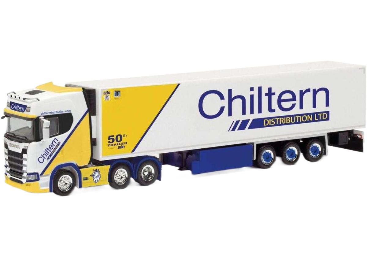 Chiltern Scania CS20HD 6x2 トラクタ / Herpa 1/87 建設機械模型 工事車両