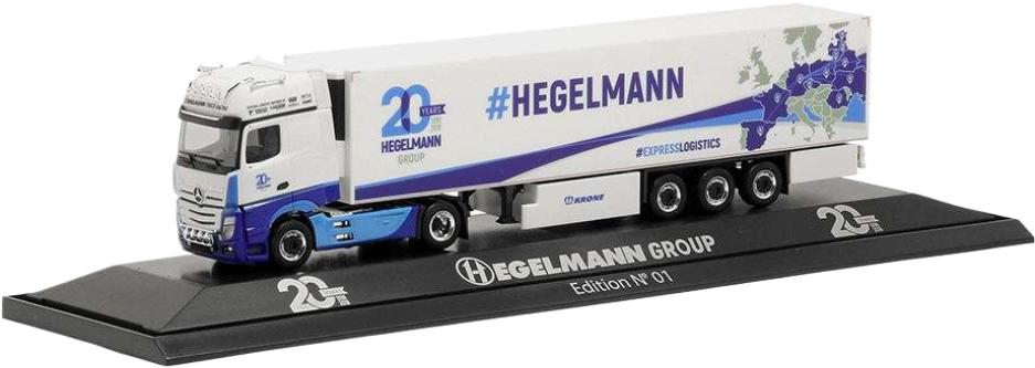 Hegelmann Logistic Mercedes Benz Actros トラクタ / Herpa 1/87 建設機械模型 工事車両｜ラストホビー 10,439円