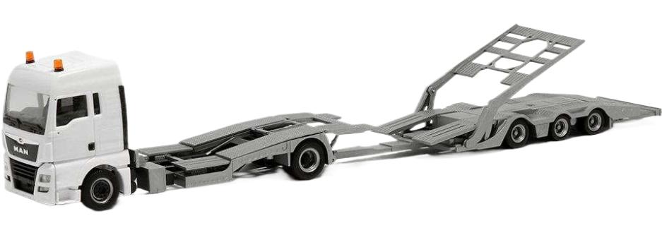 MAN TGX XXL Euro 6 貨物自動車持っていく車 積み上げる車 / Herpa 1/87 作り上げる機械類ひな形 工事鉄道車両 車-ミニカー・トイカー-乗り物のおもちゃ
