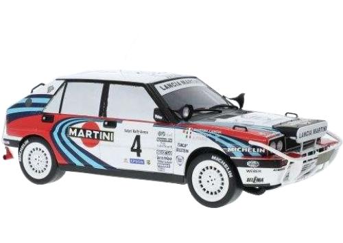 サファリラリー Lancia Delta Integrale / IXO 1/18 ミニカー