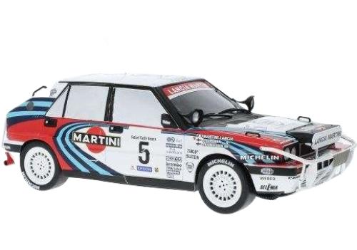 サファリラリー Lancia Delta Integrale / IXO 1/18 ミニカー