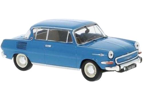 Skoda 1000 MBX 1966 ライトブルー / IXO 1/43 ミニカー