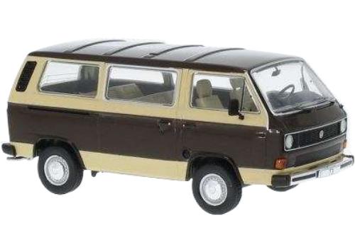 Volkswagen T3 Caravelle 1981 赤銅色 / IXO 1/43 ミニカー