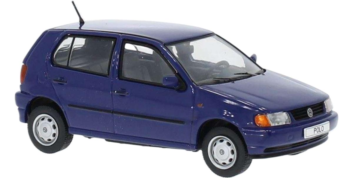 Volkswagen Polo MKIII 青碧 / IXO 1/43 ミニカー