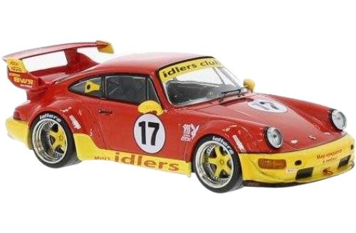 Idlers Porsche 911 (964) RWB No.17 / IXO 1/43 ミニカー 車-おもちゃ-ミニカー・トイカー