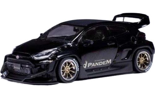 Pandem Toyota GR Yaris 黒いこと / IXO 1/43 ミニカー おもちゃ-車-乗り物のおもちゃ