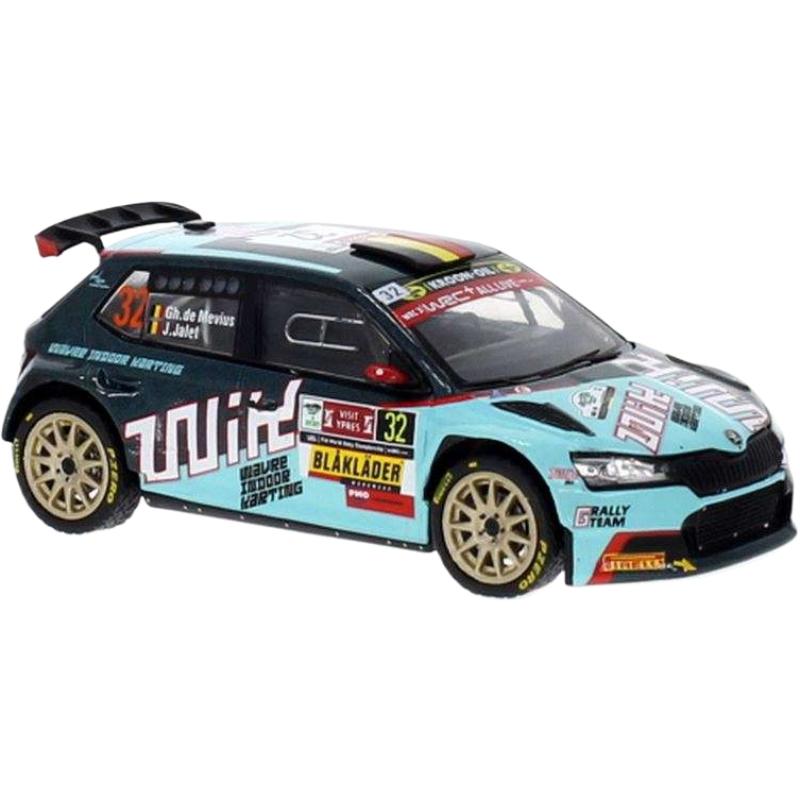 ラリーYpres Skoda Fabia Rally 2 EVO / IXO 1/43 ミニカー