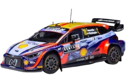 サファリラリー Hyundai i20N Rally1 / IXO 1/43 ミニカー