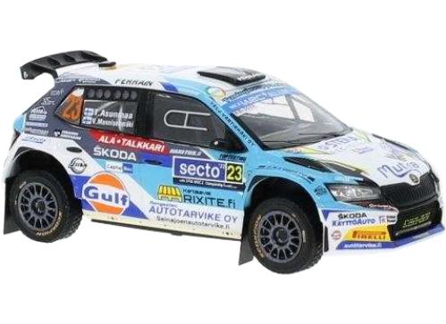 ラリーフィンランド Skoda Fabia Rallye 2 / IXO 1/43 ミニカー|ラストホビー