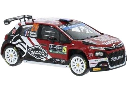 ラリー モンテカルロ Citroen C3 Rally / IXO 1/43 ミニカー