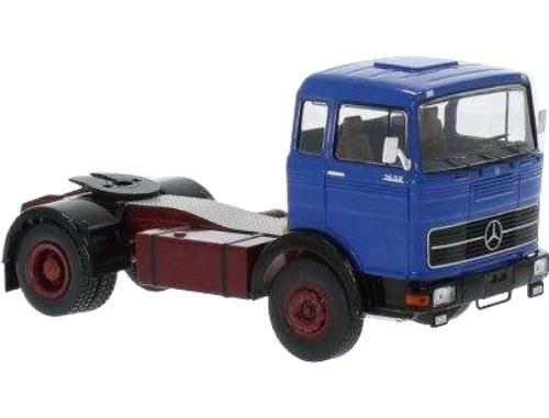 Merceds Benz LPS1632 1970 ブルー トラクタ / IXO 1/43 建設機械模型 工事車両