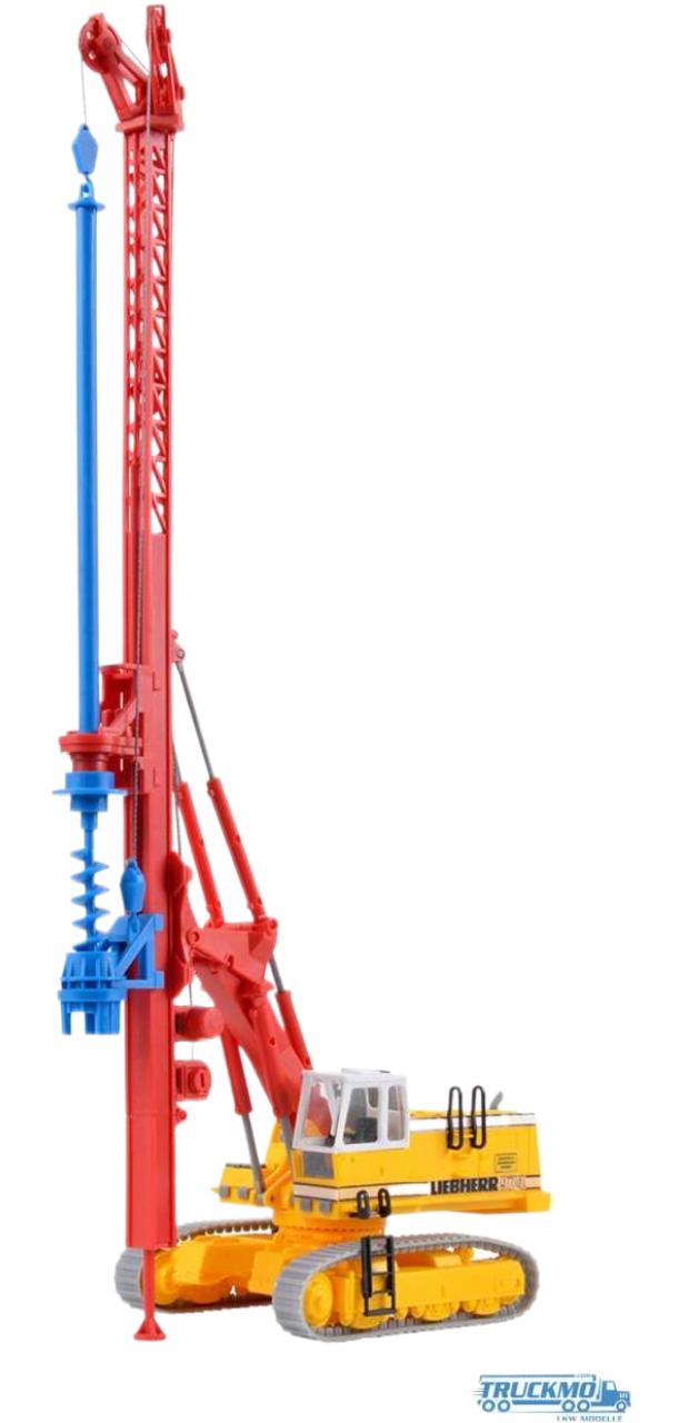 Liebherr 油圧ショベル 974 掘削 掘削機 / Kibri 1/87 建設機械模型 工事車両