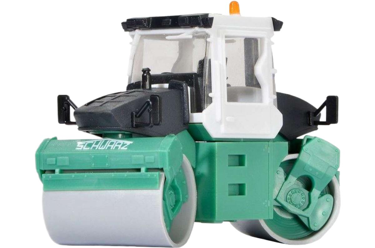 SchwarzBau Bomag ローラー 11502 舗装車 / Kibri 1/87 建設機械模型 工事車両