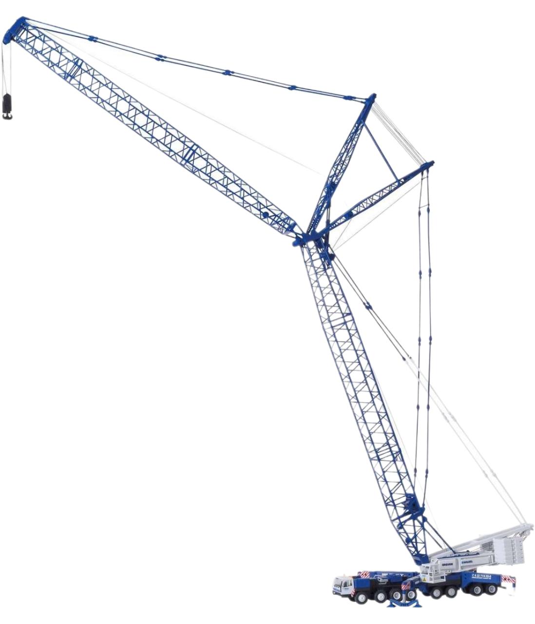 Breuer \u0026 Wasel Liebherr LG 1550 13061 可動性起重機 / Kibri 1/87 作り上げる機械類ひな形 工事鉄道車両