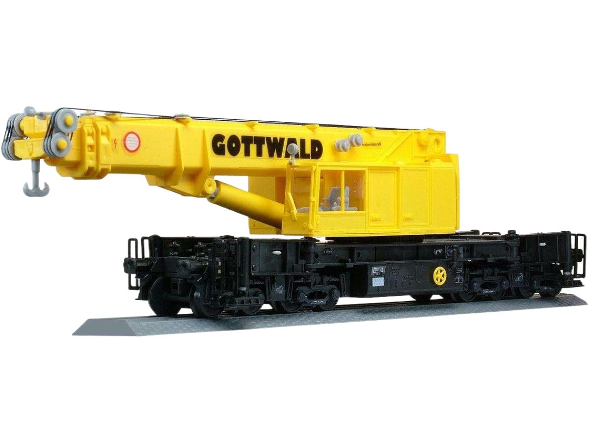 Gottwald 伸縮起重機 GS 100.06 T 26000 可動性起重機 / Kibri 1/87 作り上げる機械類ひな形 工事鉄道車両