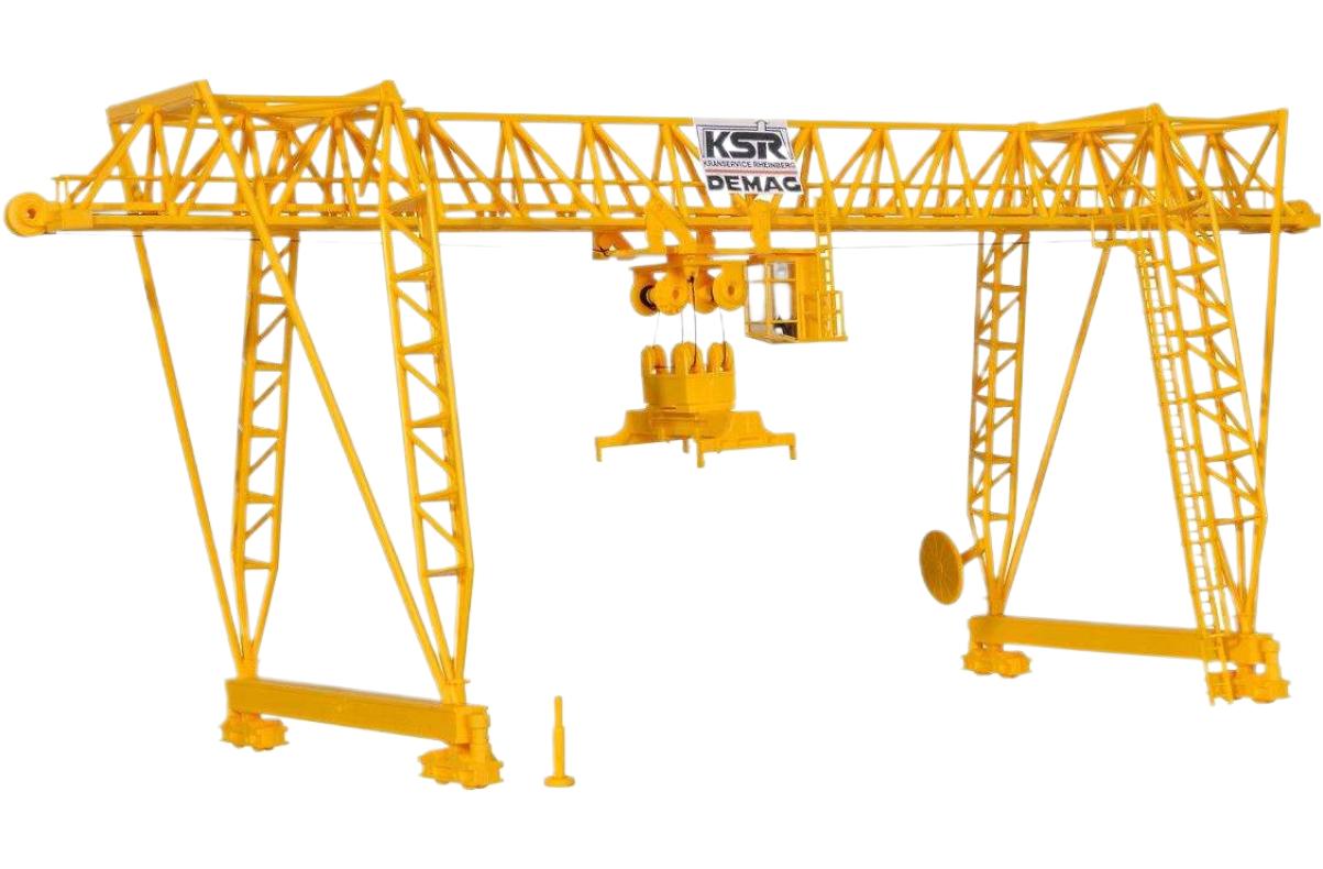 Demag コンテナクレーン 38530 / Kibri 1/87 建設機械模型 工事車両｜ラストホビー