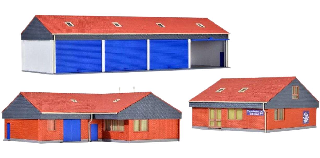 THW Kitzingen 39211 / Kibri 1/87 建設機械模型 工事車両｜ラストホビー
