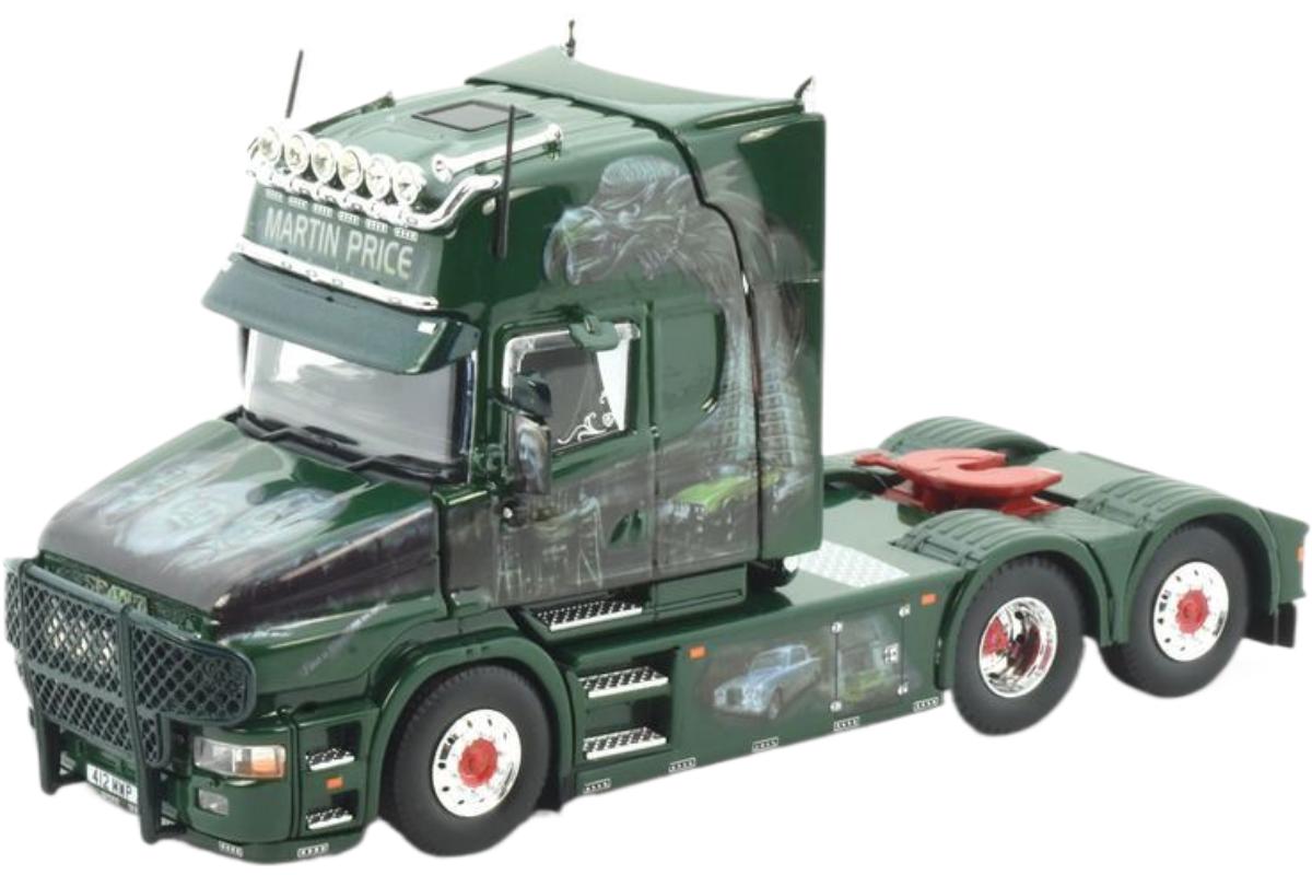 Martin Price Scania 144 Torpedo 6x2 貨物自動車 / TEKNO 1/50 作り上げる機械類ひな形 工事鉄道車両