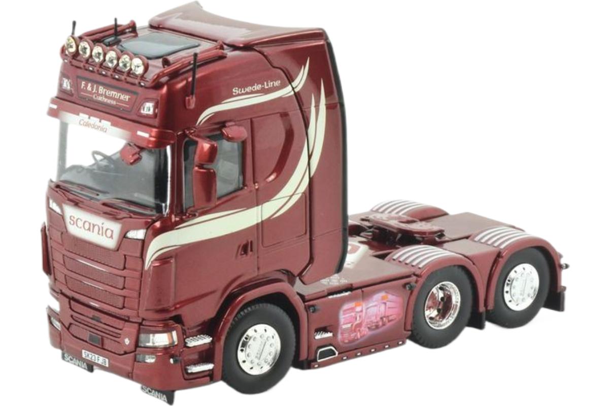 F\u0026J Bremner Scania Next Gen S Highline スリー通り手形 貨物自動車 / TEKNO 1/50 作り上げる機械類ひな形 工事鉄道車両