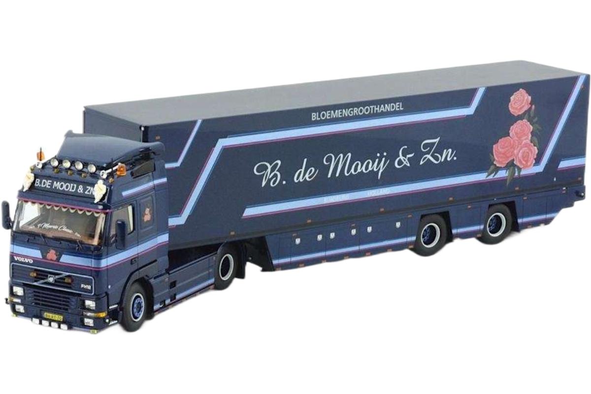 B de Mooij & Zn Volvo FH12 Globetrotter トラクタ / Tekno 1/50 建設機械模型 工事車両