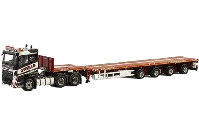 O’Neills Heavy Haulage Volvo FH04 Sleeper トラクタ / WSI 1/50 建設機械模型 工事車両|ラストホビー