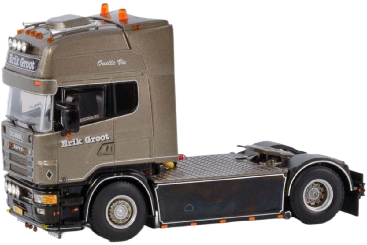 Erik Groot Scania R4 Topline 4x2 貨物自動車 / WSI 1/50 作り上げる機械類ひな形 工事鉄道車両