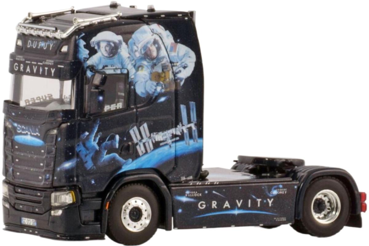 Dupuy Scania S Highline CS20H 4x2 貨物自動車 / WSI 1/50 作り上げる機械類ひな形 工事鉄道車両