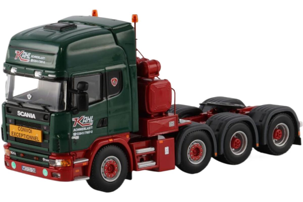 Kahl Schwerlast Scania 4 Series Topline 8x4 貨物自動車 / WSI 1/50 作り上げる機械類ひな形 工事鉄道車両