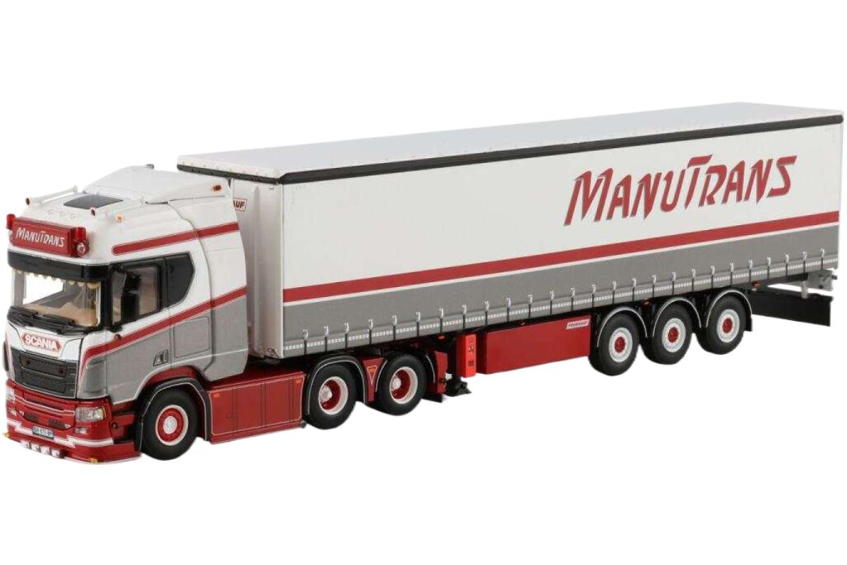Manutrans Scania R Highline CR20H トラクタ WSI 1/50 建設機械模型 工事車両