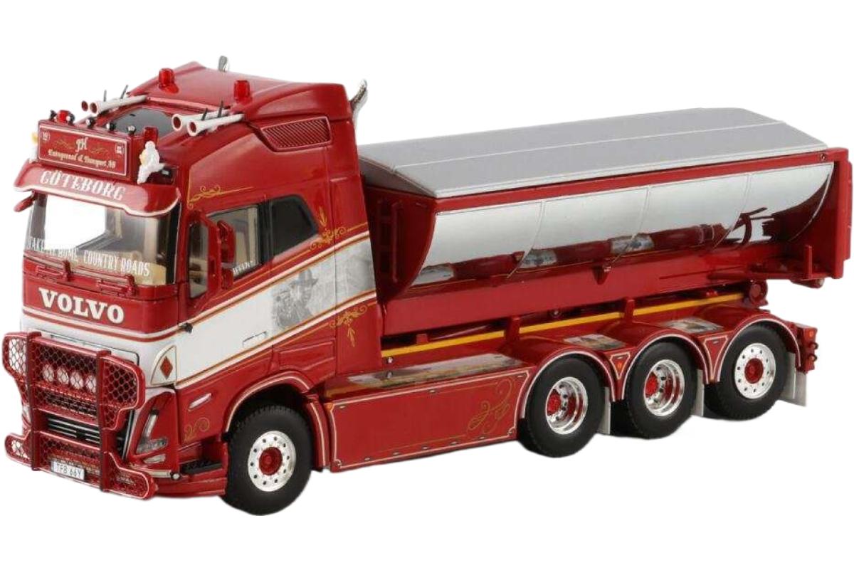 JH Entreprenad & Transport Volvo FH5 トラクタ / WSI 1/50 建設機械模型 工事車両