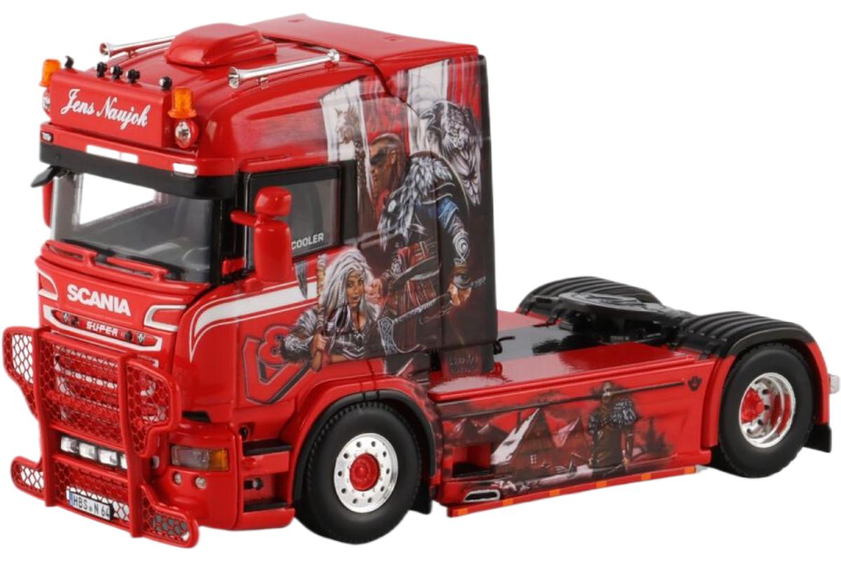 Jens Naujok Scania Streamline Highline 4x2 トラック / WSI 1/50 建設機械模型 工事車両