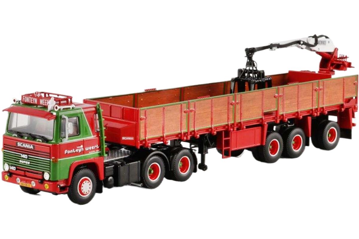 Fonteijn Weert Scania 0シリーズ レンガ トラック WSI 1/50 建設機械模型 工事車両 27,560円