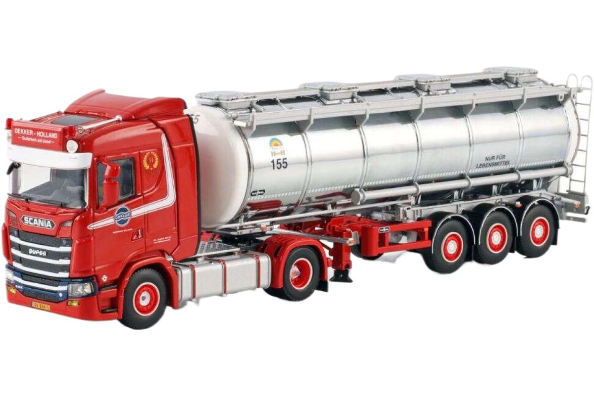Dekker Tanktransport BV Scania S Normal トラック / WSI 1/50 建設機械模型 工事車両｜ラストホビー