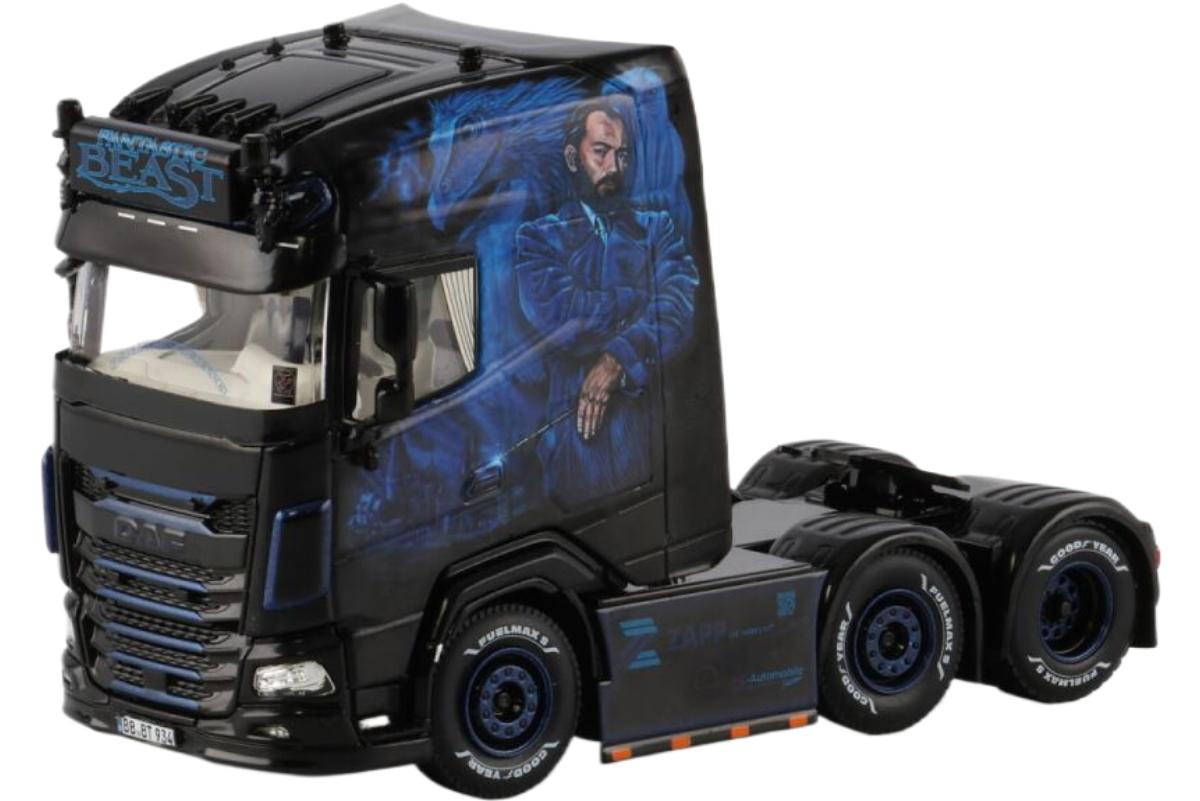 Talmon Transporte DAF XG+ 6x2 ツインステア ジャーマンスーパートラックス / WSI 1/50 作り上げる機械類ひな形 工事鉄道車両
